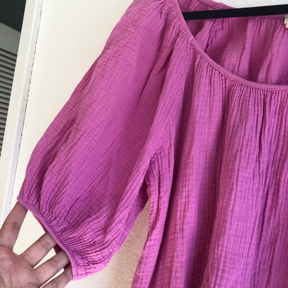 NATION LTD lyric easy peasant top in prom date size small - Picture 5 of 9